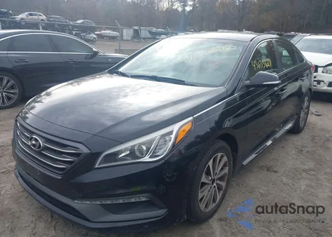 2015 Hyundai Sonata Sport из США, поврежденный, VIN 5NPE34AF2FH086348